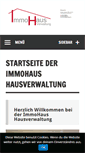 Mobile Screenshot of immohaus.de